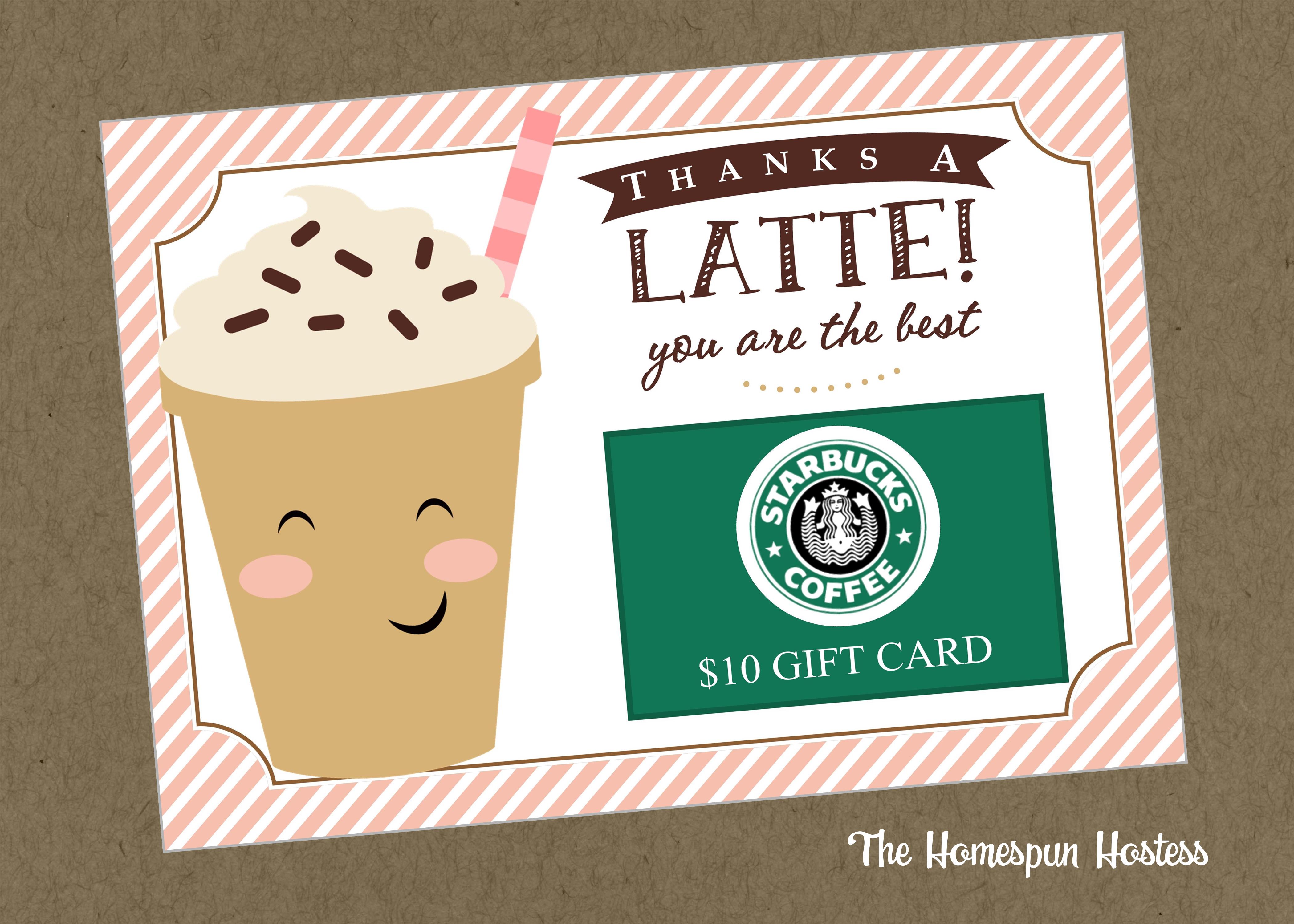 THANKS A LATTE card! Thank You Cards Paper & Party Supplies With Thanks A Latte Card Template